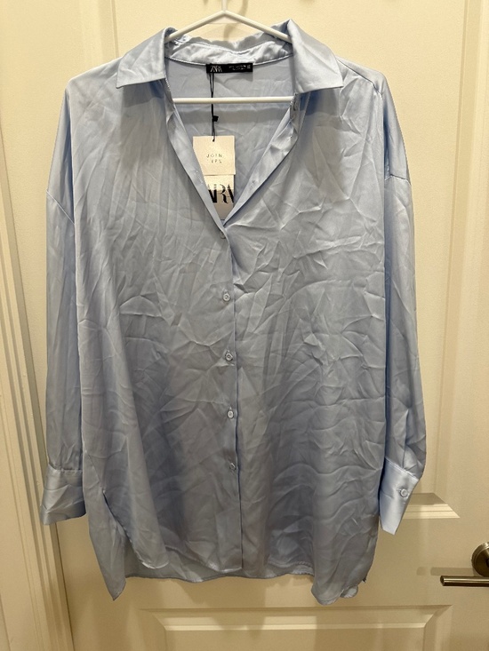 Zara silky shirt - Picture 1 of 2